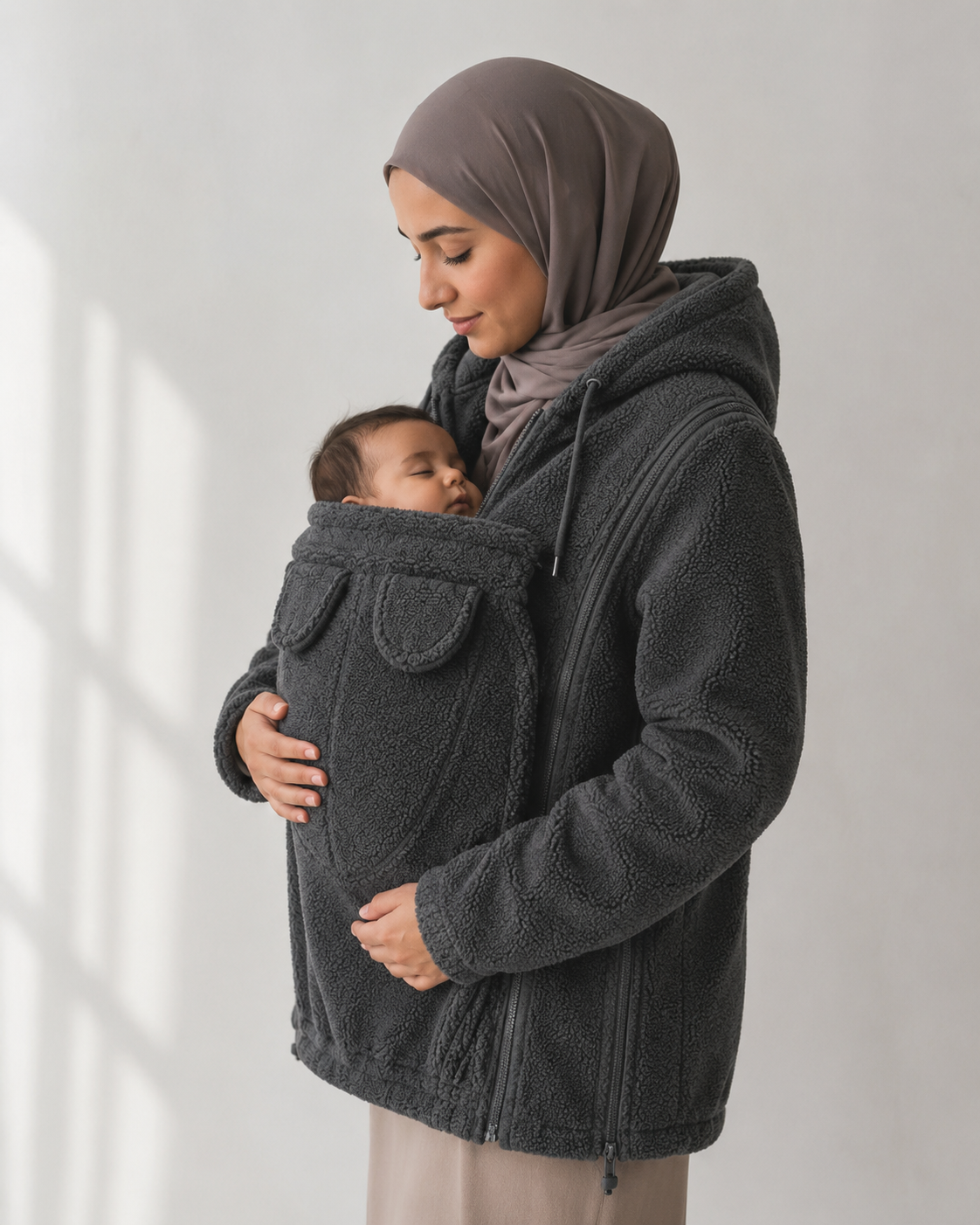 Everlittle SnuggleNest™ Babywearing Fleece Hoodie