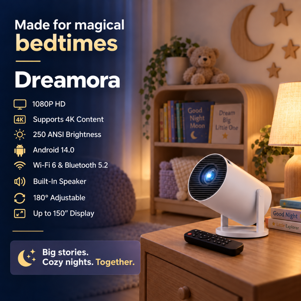 Everlittle StoryBeam™ Bedtime Book Projector