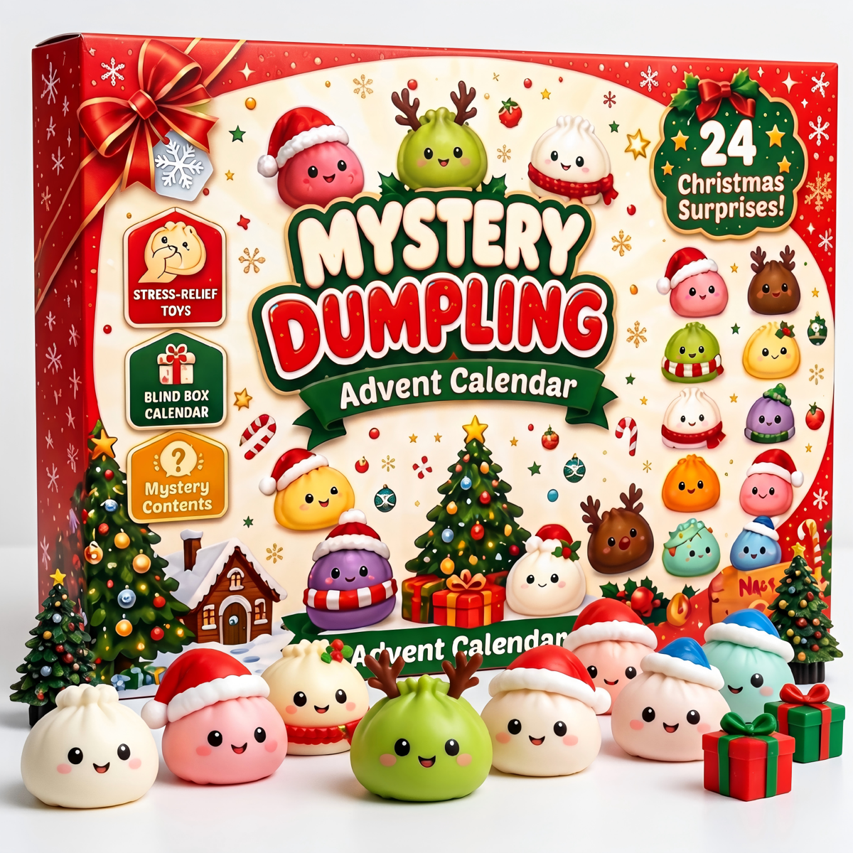 Everlittle 24-day Christmas squishy advent calendar